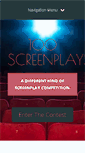 Mobile Screenshot of 100screenplays.com